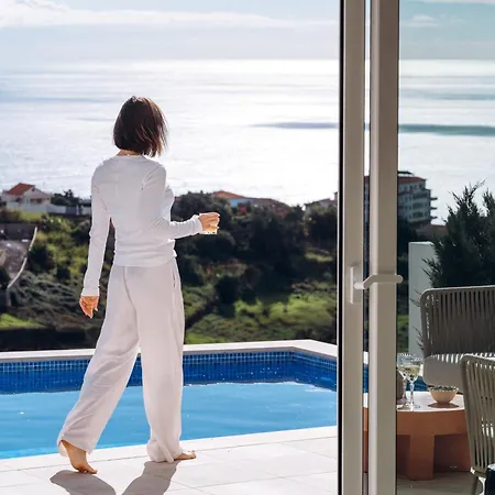 Villa Sunny Ocean View - Calma Estreito Da Calheta