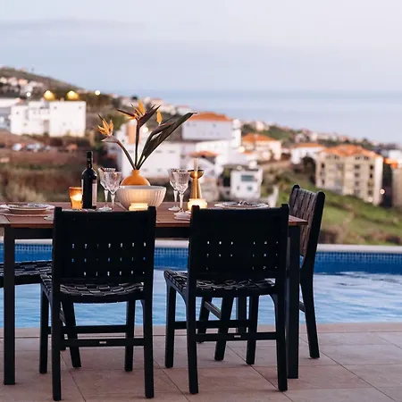 Sunny Ocean View - Calma Villa Estreito Da Calheta