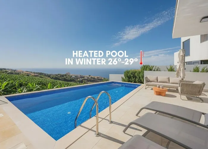 Villa Sunny Ocean View - Calma Estreito Da Calheta