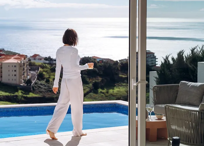 Villa Sunny Ocean View - Calma Estreito Da Calheta